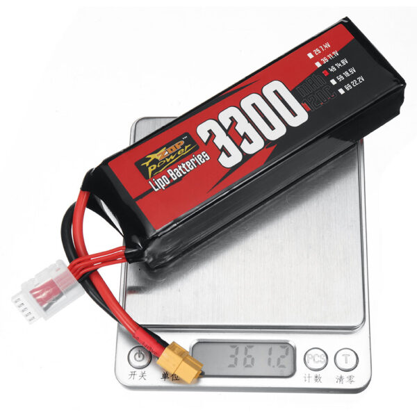 ZOP Power 4S 14.8V 3300mAh 120C 48.84Wh LiPo Battery XT60 Plug for RC Car FPV Racing Drone - Image 9