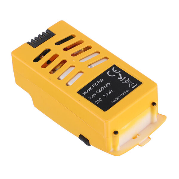 YXZNRC F06 2.4G 6CH RC Helicopter Spare Parts 7.4V 1200mAh Battery - Image 4