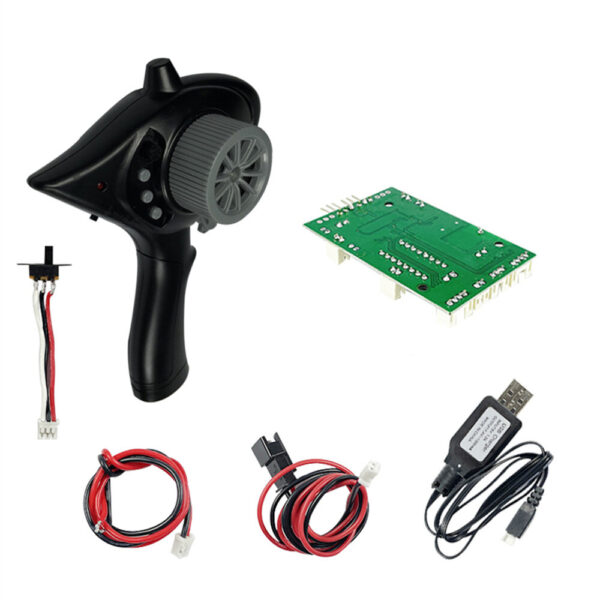 LDRC 1201 P06 1/12 RC Car Spare Transmitter Receiver Board USB Cable Set Drift Vehicles Models Parts Accessories - Image 1