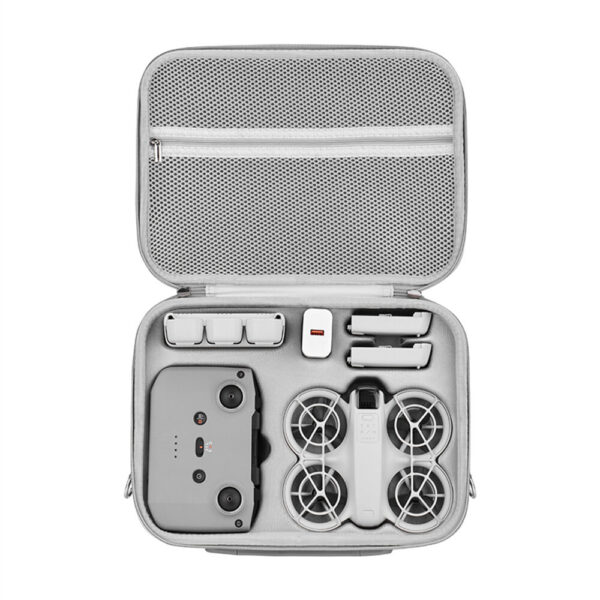 BRDRC Portable Waterproof Shoulder Storage Bag Carrying Box Case for DJI NEO RC Drone Quadcopter Fly More Combo 6 Batteries Large Capacity - Image 2