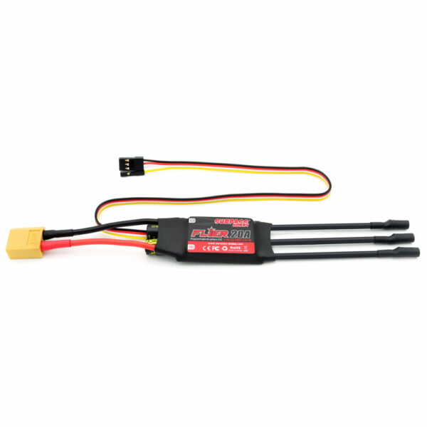 SURPASS-HOBBY FLIER Series New 32-bit 20A Brushless ESC With 5.5V/4A BEC Support Programming for RC Airplane - Image 4