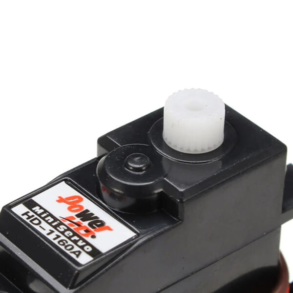 Power HD-1160A 3KG 16g Mini Servo Steel Ring Engine Compatible with Futaba/JR RC Car Part - Image 3