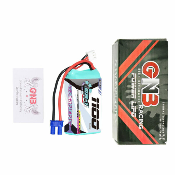 Gaoneng 7.4V 1100mAh 150C 2S LiPo Battery EC2 Plug/T Plug for 1/24 1/18 ECO RC Cars - Image 5