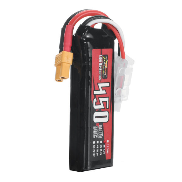 ZOP Power 7.6V 450mAh 80C 2S LiPo Battery With XT30 Plug for RC Drone - Image 5