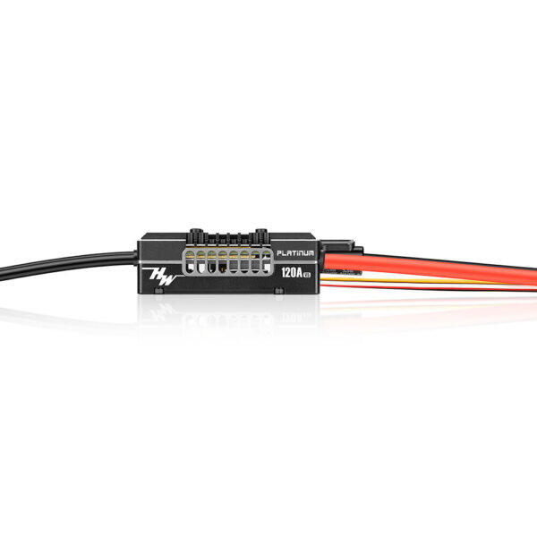 Hobbywing Platinum 120A V5 VBar Telemetry Ready Brushless ESC for Helicopter - Image 3