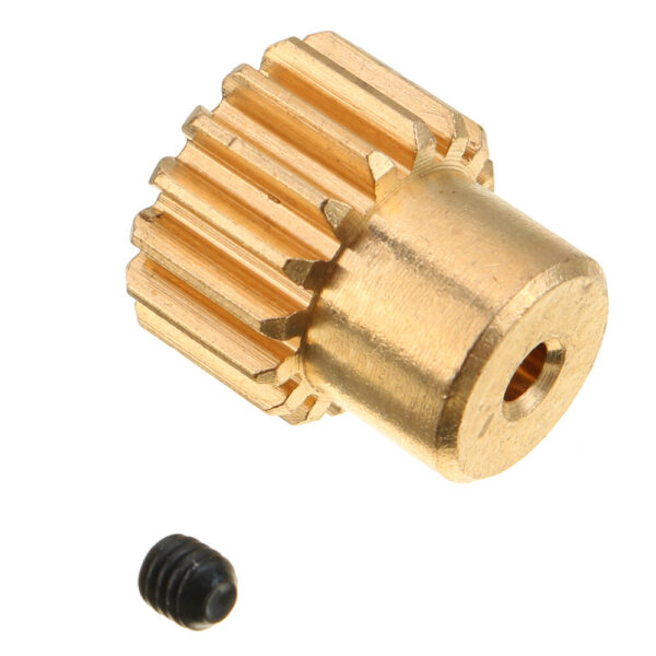 SG 1603 1604 UDIRC 1601 RC Car Spare Copper Motor Gear 16T 0.6M 1603-036 Vehicles Model Parts - Image 1