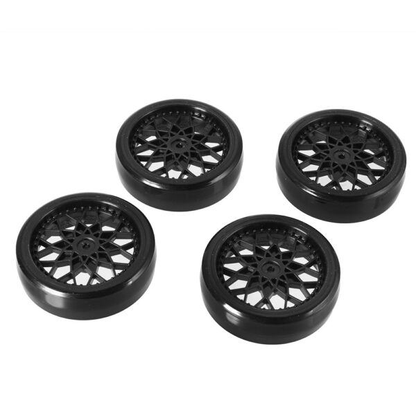 4PCS WPL D12 Micro Card Simulation Drift Tire Racing Vehicle Models RC Car Parts R505 - Image 2