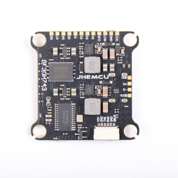 30.5x30.5mm JHEMCU GF30H743 H743 480MHZ Flight Controller DUAL Barometer OSD BlackBox 5V 10V BEC 3-6S Support DJI O3 for RC Drone - Image 1