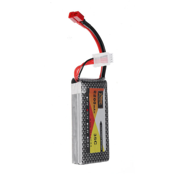 ZOP Power 11.1V 2200mAh 35C  3S Lipo Battery T Plug For RC Models - Image 6