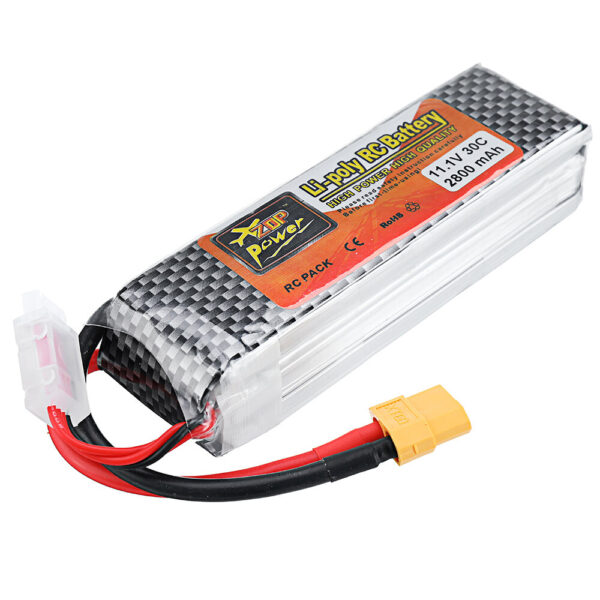 ZOP Power 11.1V 2800mAh 3S 30C Lipo Battery XT60 Plug - Image 4