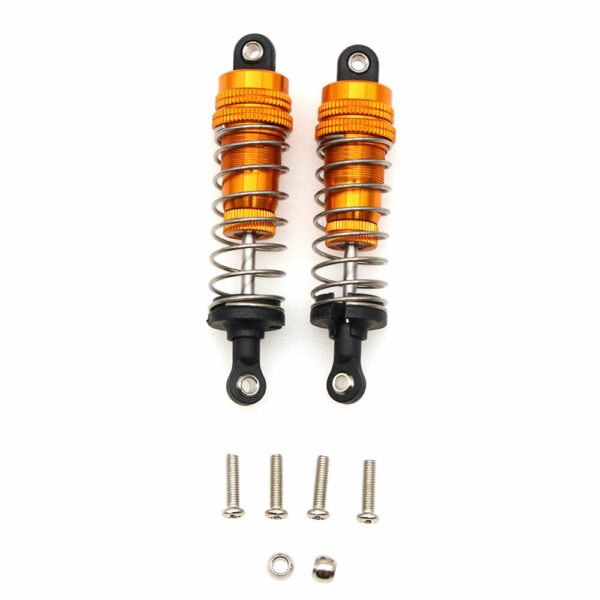 2pcs Front Rear Metal Shock Absorber For Wltoys 144001 RC Car Parts - Image 4