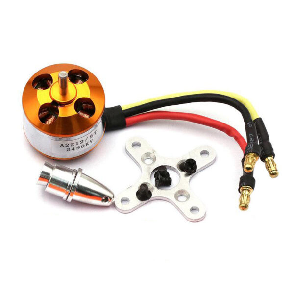 XXD A2212 2212 2450KV KV2450 Brushless Motor+HTIRC 40A ESC+5030 Prop Blade Propeller RC Power System Combo for RC Drone Airplane Support 2s-4s - Image 2