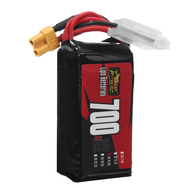 ZOP Power 4S 14.8V 700mAh 105C 10.36Wh LiPo Battery XT30 Plug for RC Helicopter Airplane - Image 5