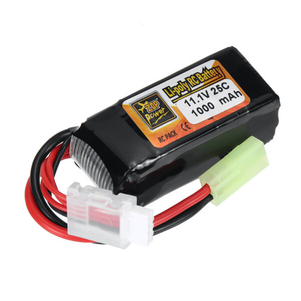 ZOP Power 3S 11.1V 1000mAh 25C LiPo Battery T Plug for RC Car FPV Racing Drone Airplane Helicopter - Image 2