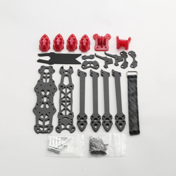 Mark4 7 Inch 295mm Wheelbasae 5mm Arm 3K Carbon Fiber Frame Kit for DIY RC FPV Racing Drone - Image 9