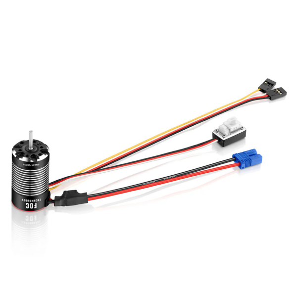 Hobbywing QuicRun Fusion Mini16 Motor ESC 2-in-1 FOC System Brushless Sensored 30A 3000KV for 1/16 1/18 RC Rock Crawler Climbing Truck Car Vehicles Models Parts - Image 1