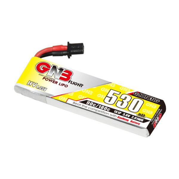 6PCS Gaoneng GNB 3.8V 530mAh 90C 1S LiHV Lipo Battery A30 Plug for Sub250 Nanofly20 Emax Tinyhawk S BetaFPV Beta75X Whoop RC Drone FPV Racing - Image 2