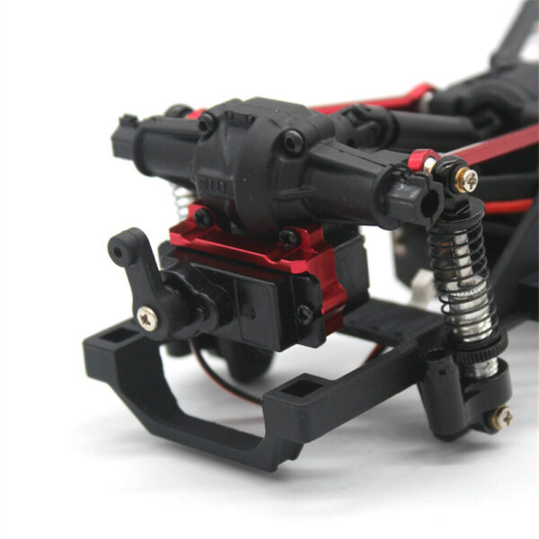 Upgraded Metal Steering Servo Mount Seat for FMS FCX24 12401 POWER WAGON 1/24 RC Car Vehicles Models Parts - Image 5