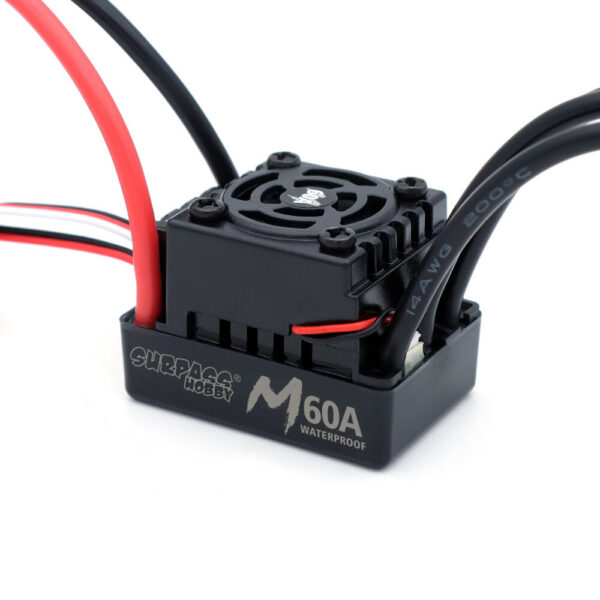 SURPASS-HOBBY M35A/M45A/M60A Waterproof Brushless ESC RTR Version Standard ESC For 1/10 1/14 1/16 RC Car Parts - Image 4