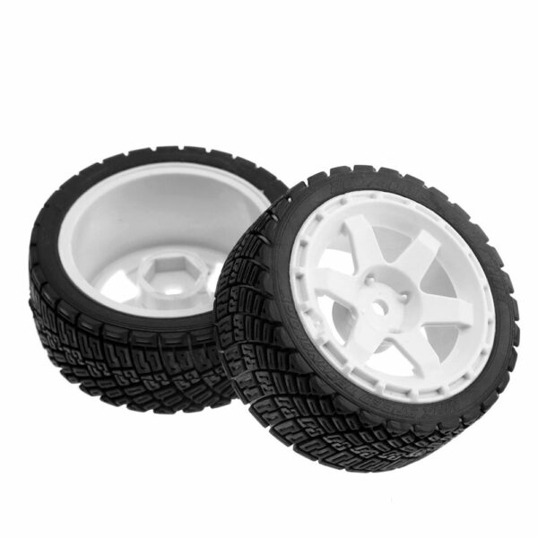 RS 12mm Hex RC Car Wheel Tires for 1/10 Tamiya TT02 XV01 HSP Lancia Remote Control Parts - Image 3