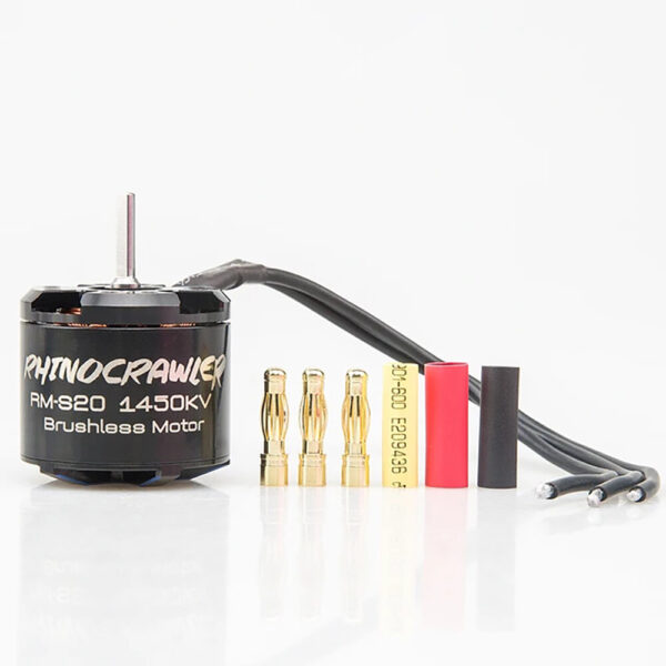 RhinoCrawler RM-S20 Brushless Motor for 1/8 1/10 AM32 ESC80A RC Crawler Car LCG Chassis Axial SCX10 TRX4 MOA RC Car Parts - Image 7