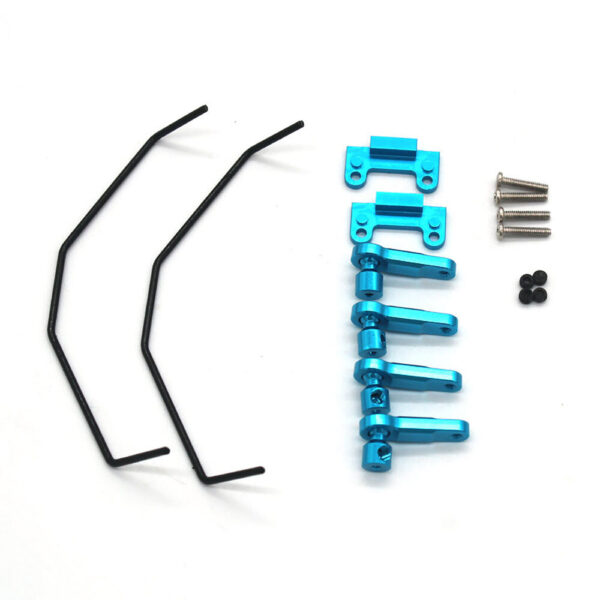 Upgraded Metal Anti Roll Bar Set for Wltoys 124008 124010 124019 144001 1/12 1/14 RC Cars Vehicles Models Spare Parts - Image 2