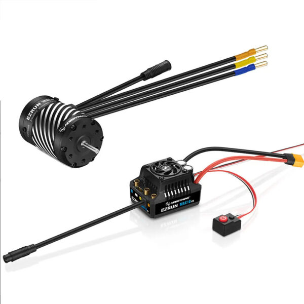 HobbyWing Brushless Motor and ESC MAX10 G2 80A 140A 3652 3665 G3 Motor For 1/10 RC Car Parts - Image 2