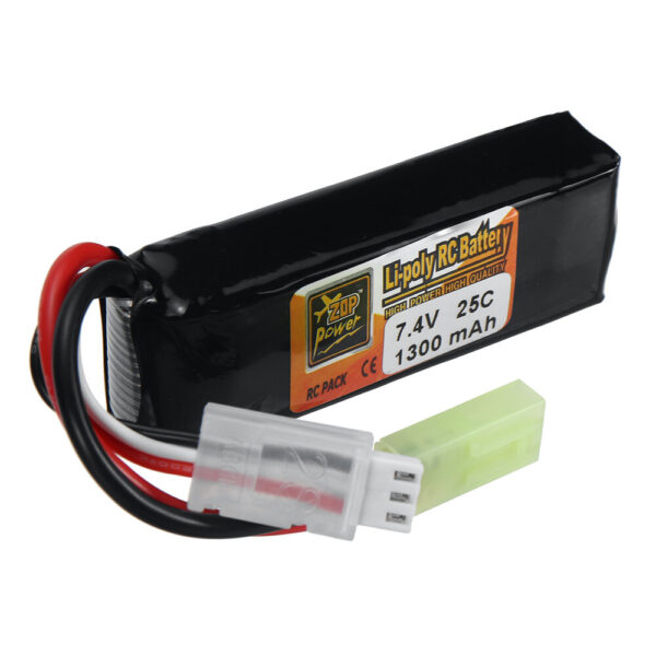 ZOP Power 2S 7.4V 1300mAh 25C LiPo Battery T Plug for RC Car Airplane Helicopter - Image 3