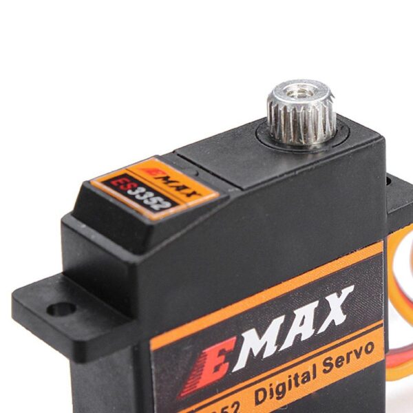 6PCS EMAX ES3352 12.4g Mini Metal Gear Digital Servo for RC Airplane - Image 5