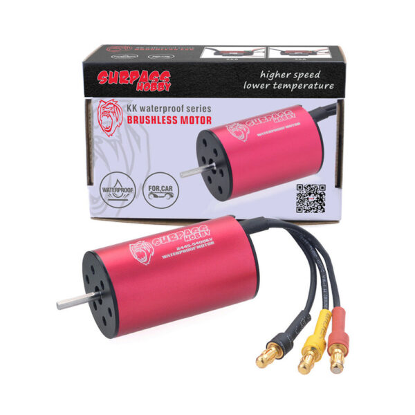 Surpass Hobby 2445 KK Series 2S Brushless Waterproof Motor 3000/3600/5400KV for 1/16 1/18 Rc Car - Image 7