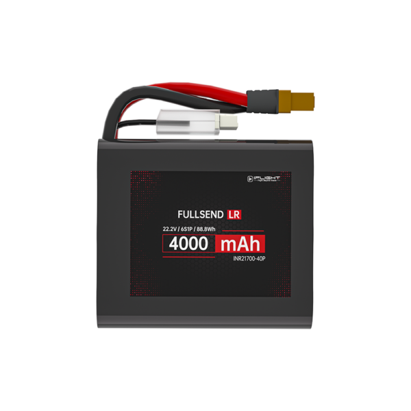 iFlight FULLSEND LR 21700 22.2V 4000mAh 6S 12.5C LiPo Battery XT60 Plug for RC Drone - Image 1