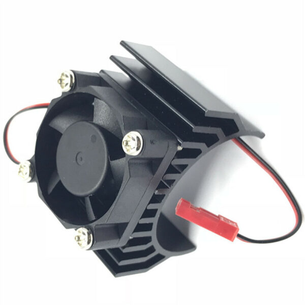 Aluminum Alloy 540/550 Motor Heatsink Radiator with Fan JST Connector for 1/8 1/10 RC Car Parts - Image 5