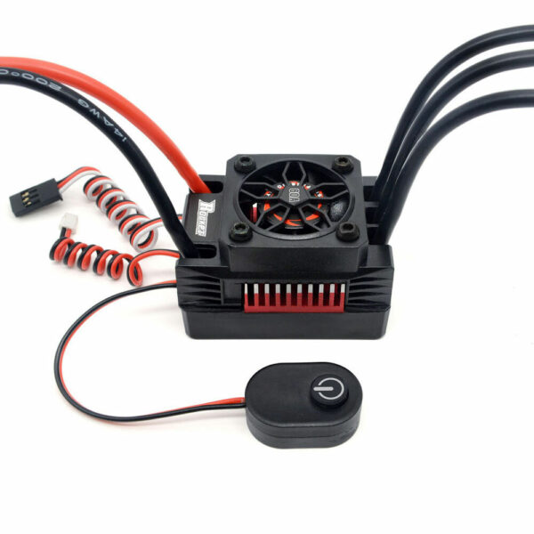 Surpass Hobby Rocket V2 Waterproof 60A Brushless ESC for 1/10 RC Car Vehicles Model Parts - Image 3