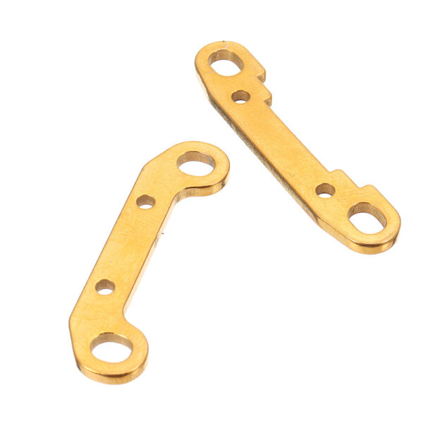 2PCS Wltoys 124017 124019 1/12 RC Car Spare Metal Front/Rear Swing Arm Reinforce Plate 1834 1835 Vehicles Model Parts - Image 8