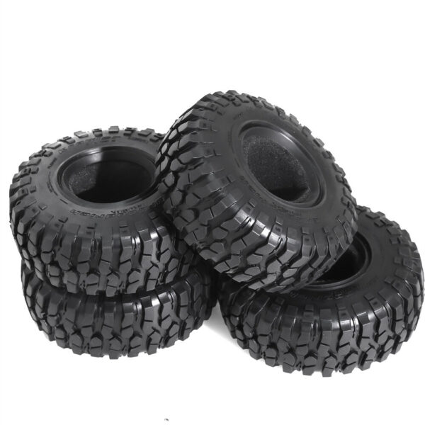 4PCS 1.9 Inches Tyres Tire Skin for 1/10 Rock Crawler Climbing Truck RC Cars Vehicles Models Spare Parts Accessories - Image 1