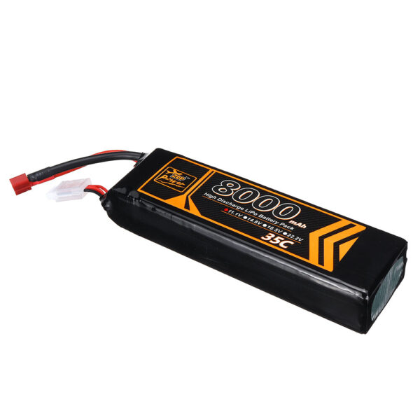 ZOP Power 11.1V 8000mAh 35C 3S LiPo Battery T Deans Plug for RC Car - Image 2