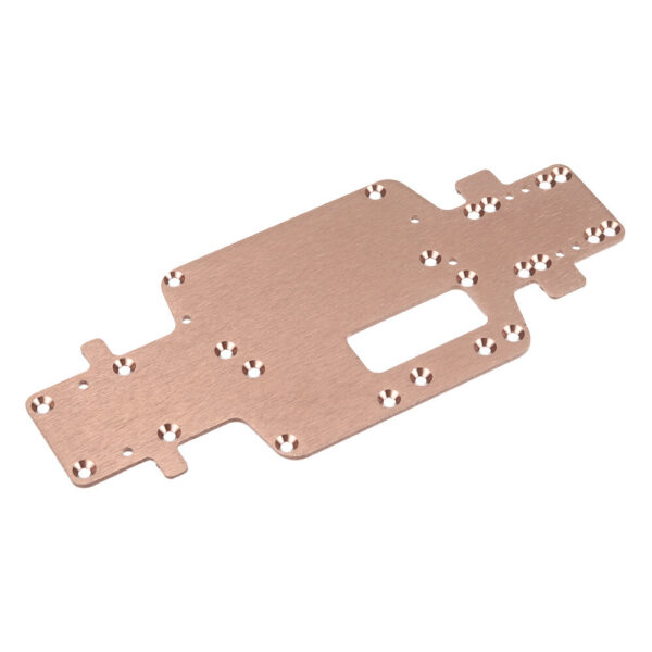 Wltoys 284161 1/28 RC Car Metal Chassis Bottom Plate 2555 Vehicles Models Spare Parts - Image 3