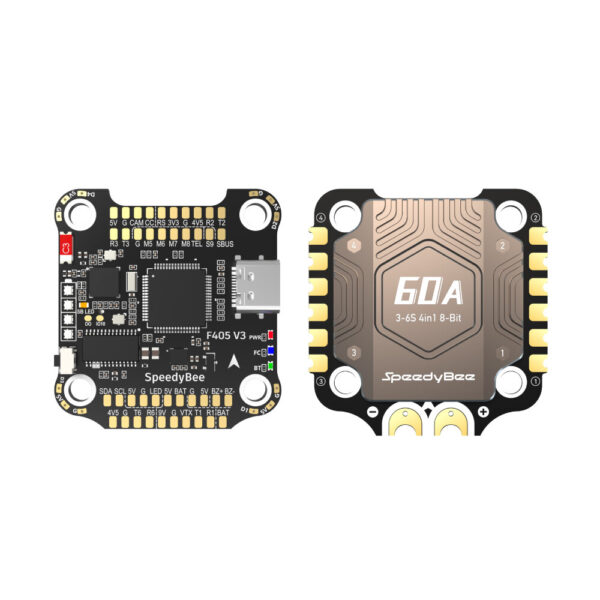 30.5x30.5mm SpeedyBee F405 V3 BLS 60A 4In1 ESC F4 OSD Flight Controller 3-6S with 9V 5V 3.3V BEC Output Stack for RC Drone FPV Racing - Image 6