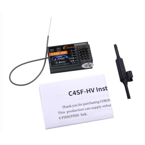 CORONA R4SF 2.4GHZ 4CH S-FHSS RC Receiver for FUTABA T6J T8J T10J T14SG RC Transmitter - Image 4