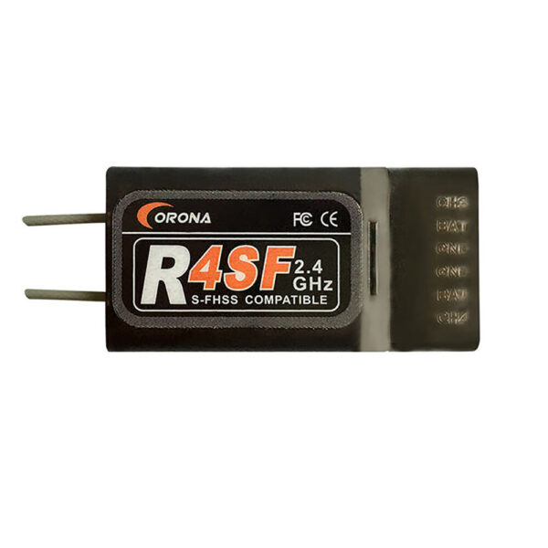 CORONA R4SF 2.4GHZ 4CH S-FHSS RC Receiver for FUTABA T6J T8J T10J T14SG RC Transmitter - Image 1