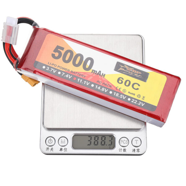 ZOP Power 11.1V 5000mAh 60C 3S LiPo Battery XT60 Plug for RC Drone - Image 9