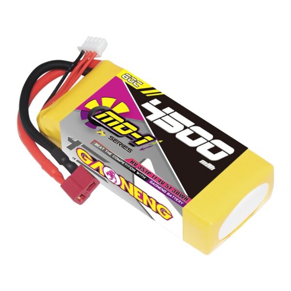 Gaoneng GNB 11.4V 4500mAh 60C 3S LiHV Battery T Plug / XT90 Plug for 1/10 1/8 1/7 Scale RC Car RC Airplane Helicopter - Image 2