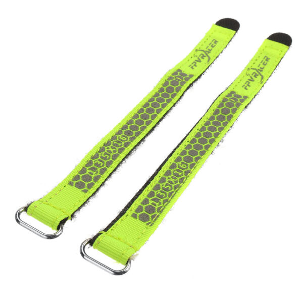 2Pcs LDARC 13.5X160mm Metal Buckle Battery Strap Green Color for Lipo Battery - Image 5