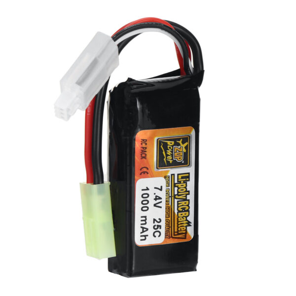 ZOP Power 2S 7.4V 1000mAh 25C LiPo Battery T Plug for RC Car Airplane Helicopter FPV Racing Drone - Image 4