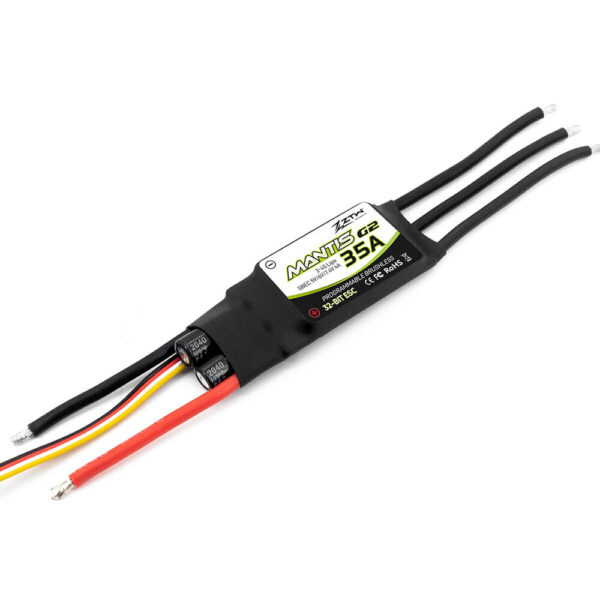 ZTW Mantis G2 35A New 32-Bit Brushless ESC With 5/6/7.4V Adjustable 4A BEC 2-4S for RC Airplane - Image 2