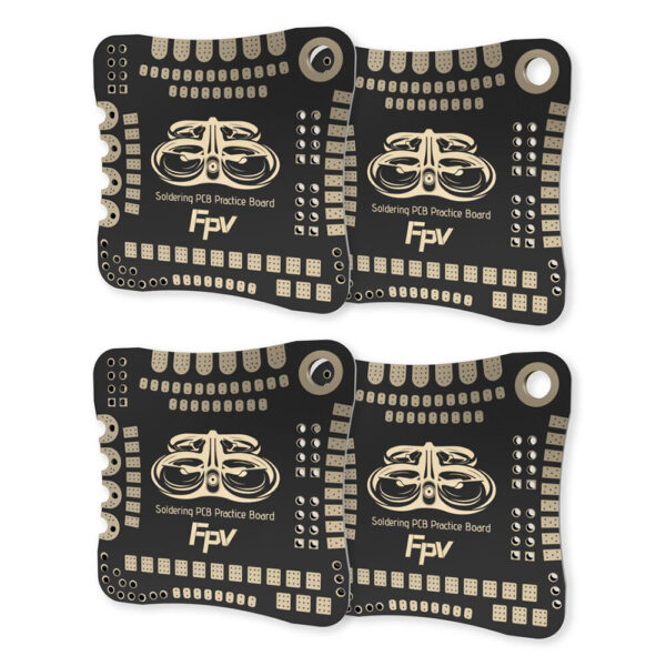 SpeedyBee FPV Soldering Practice Board 4pcs for FPV RC Racer Drone - Image 1