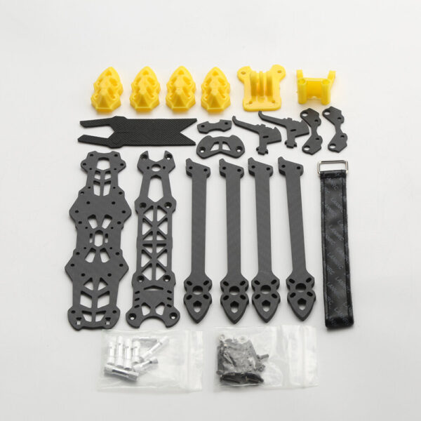 Mark4 7 Inch 295mm Wheelbasae 5mm Arm 3K Carbon Fiber Frame Kit for DIY RC FPV Racing Drone - Image 7