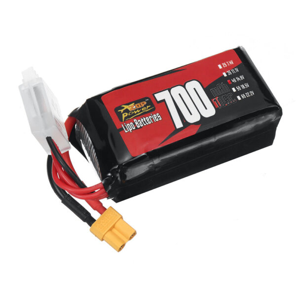 ZOP Power 4S 14.8V 700mAh 105C 10.36Wh LiPo Battery XT30 Plug for RC Helicopter Airplane - Image 2