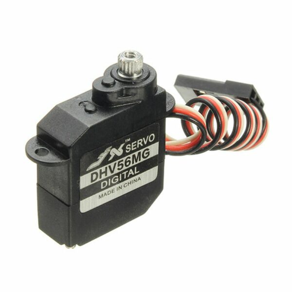 6PCS JX Servo DHV56MG 5.6g DS Digital Coreless MG Metal Gear HV Servo 1.2kg 0.10sec For RC Airplane - Image 1