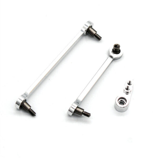 2PCS Upgraded Metal Steering Linkage Rod Servo Arm for Wltoys 284131 284010 284161 K989 K969 1/28 RC Cars Vehicles Models Parts - Image 4